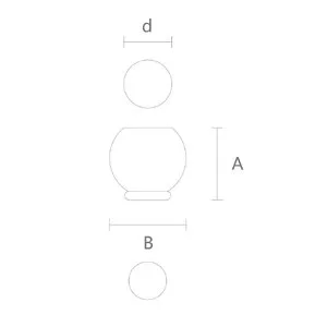 MN-024 Bun feet for furniture round flat platform